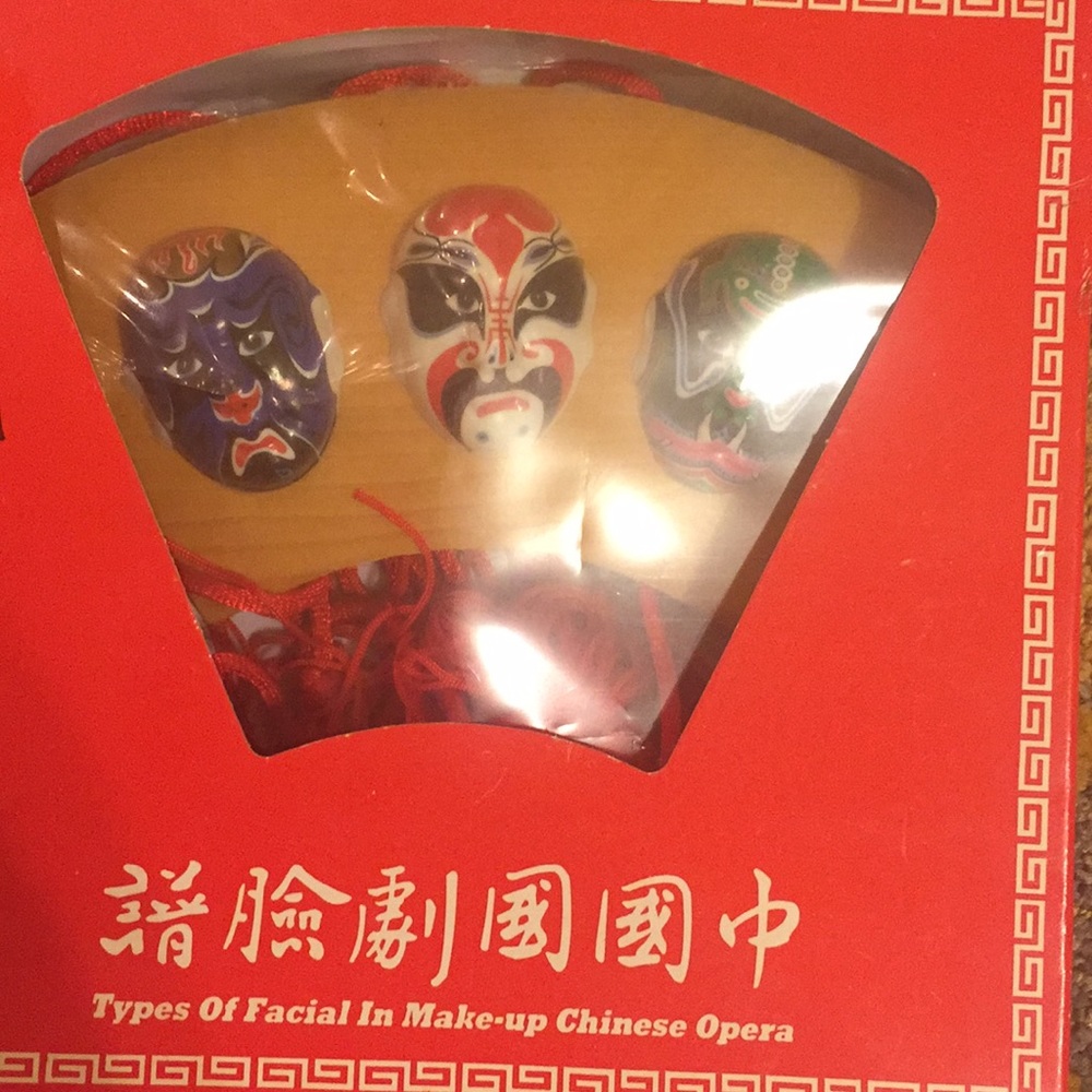 Chinese opera Minnie mask